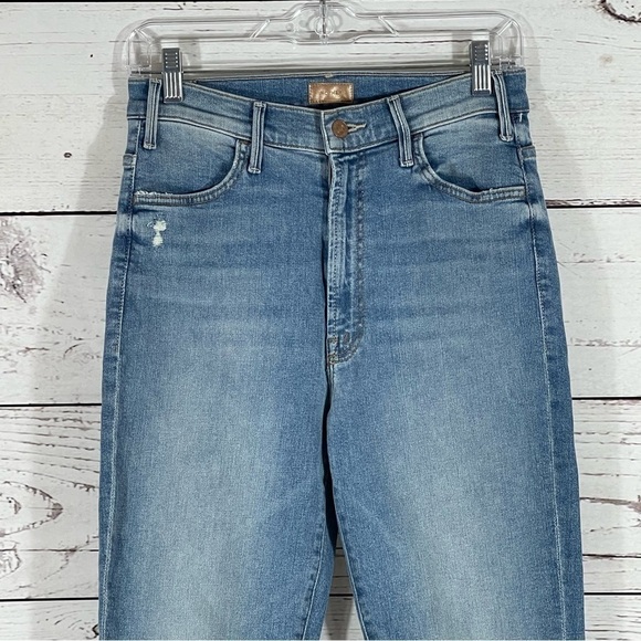 MOTHER The Hustler Ankle Fray Jeans - Thrilling Shots - Sz - 28 (B655) - Picture 2 of 12